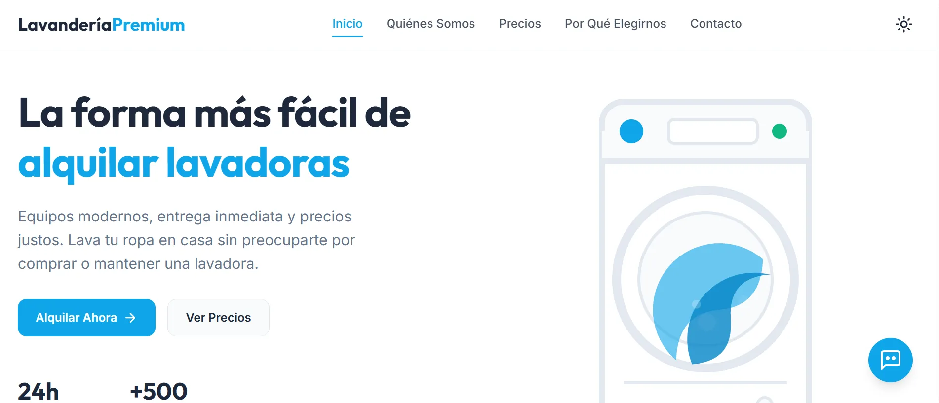 Alquiler de Lavadoras